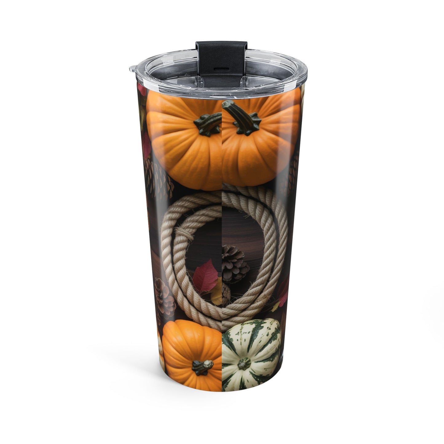 Happy Thanksgiving from Cades Cove Riding Stables – Fall Western Holiday Design Tumbler 20oz
