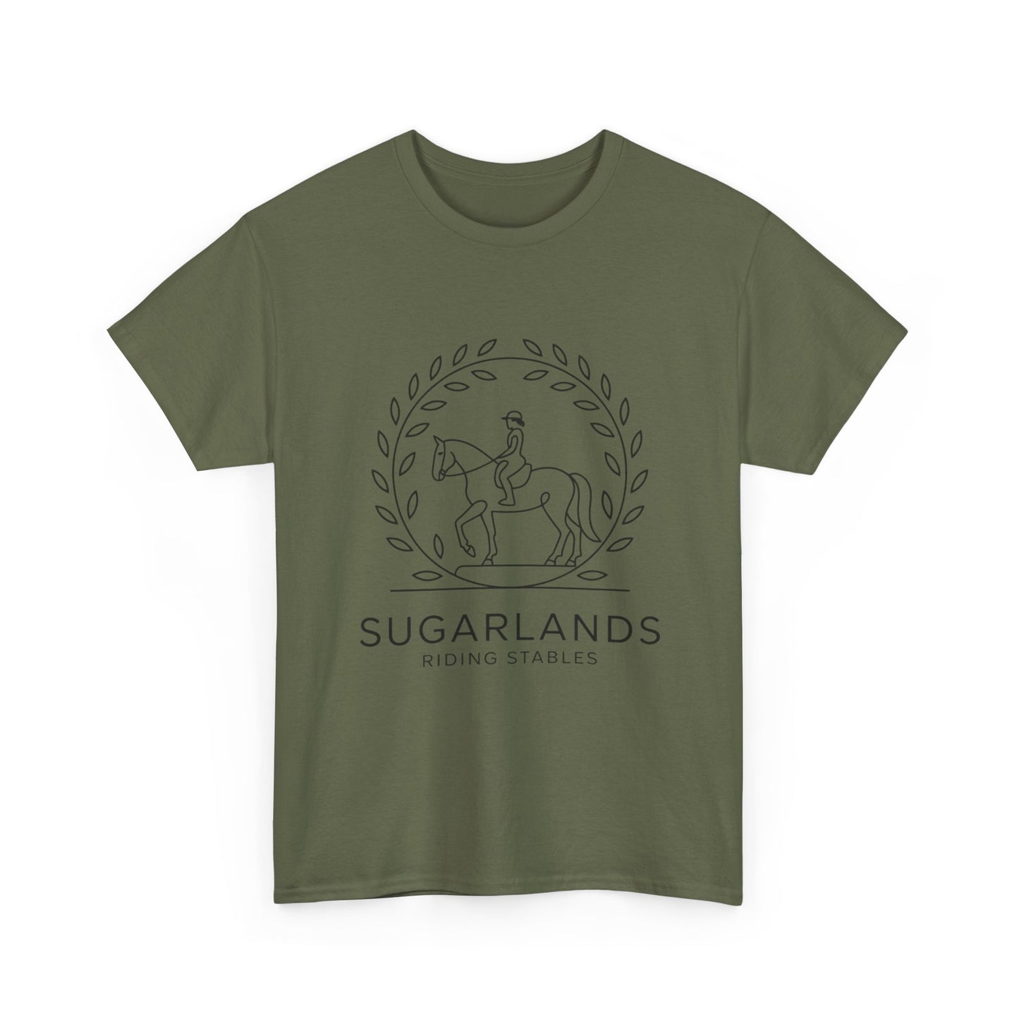 Sugarlands Riding Stables T-Shirt – Gatlinburg Tennessee Minimalist Western Logo Tee