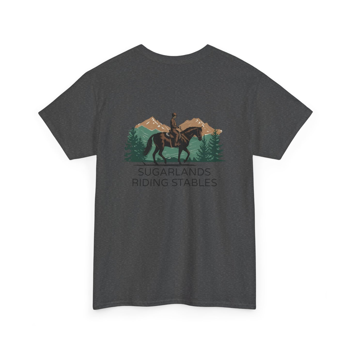 Sugarlands Riding Stables Mountain Rider Unisex Heavy Cotton Tee