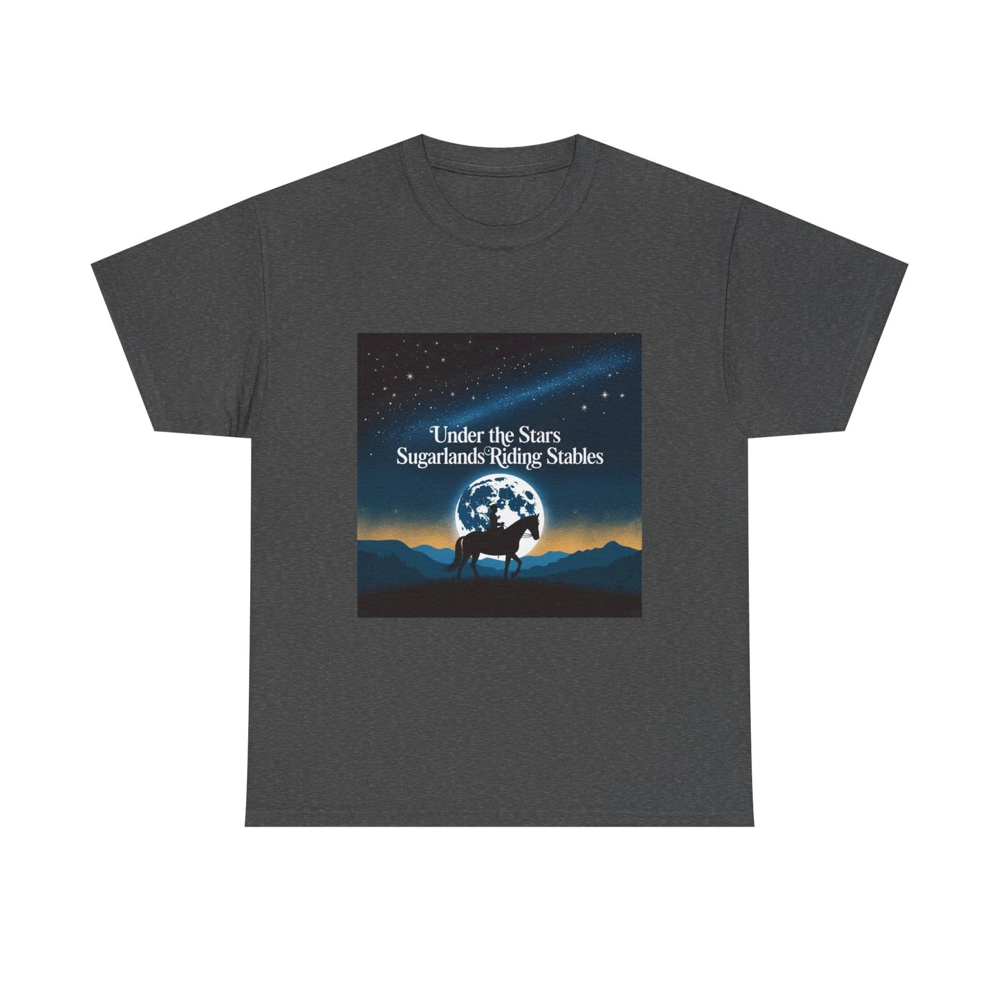 Under the Stars T-Shirt – Sugarlands Riding Stables Gatlinburg Smoky Mountains Horseback Tee