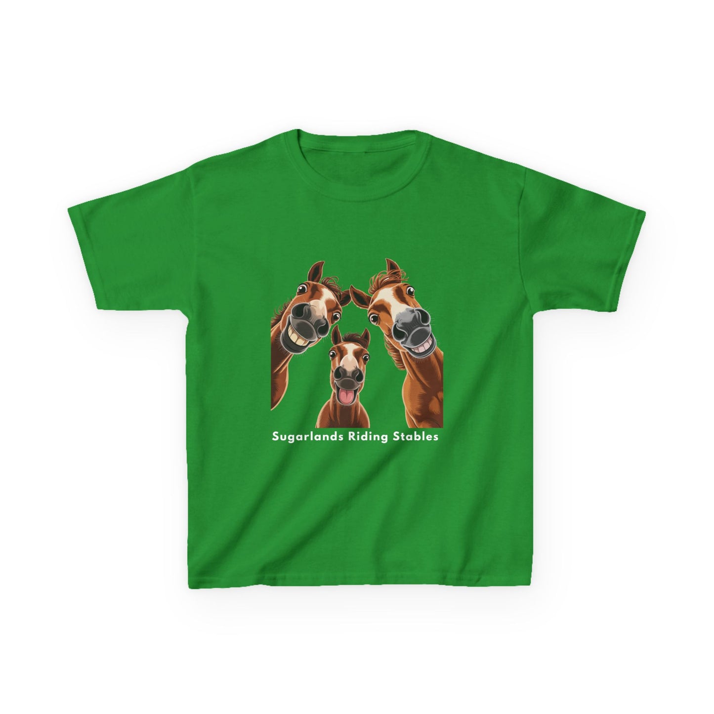 Happy Herd Crew – Funny Horse Faces Sugarlands Riding Stables Shirt