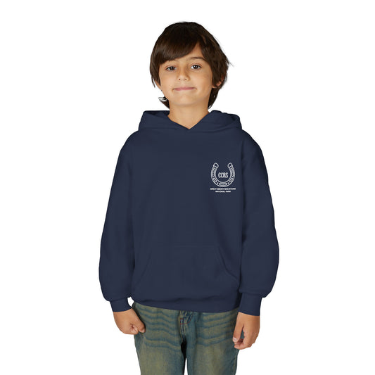 Cades Cove Riding Stables Youth Heavy Blend Hooded Sweatshirt