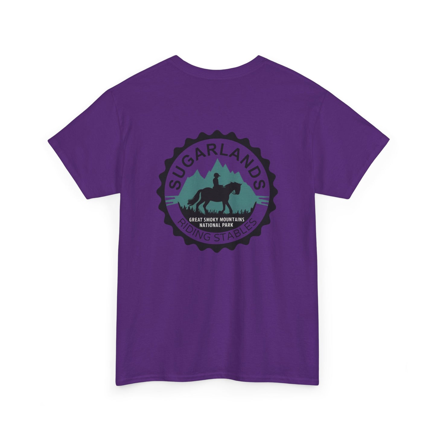 Sugarlands Riding Stables GSMNP Rider Unisex Heavy Cotton Tee