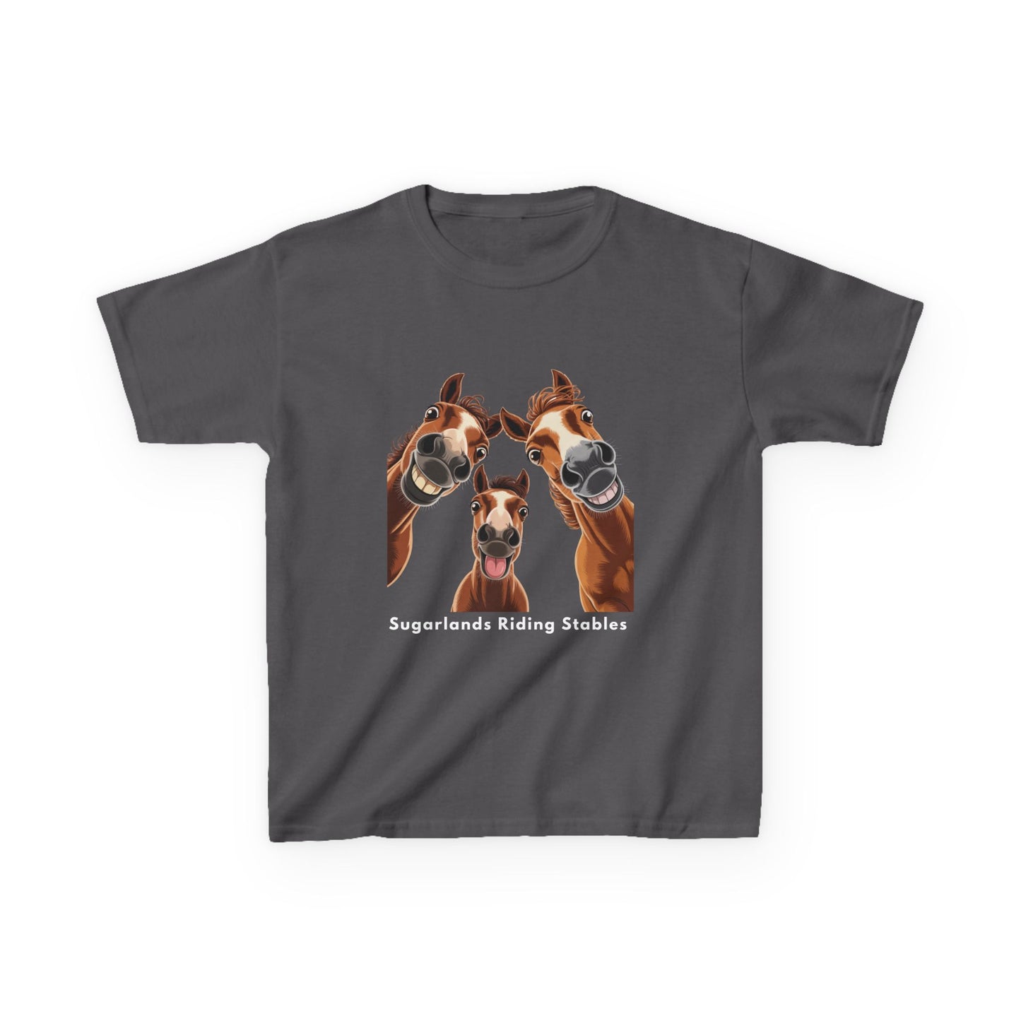 Happy Herd Crew – Funny Horse Faces Sugarlands Riding Stables Shirt