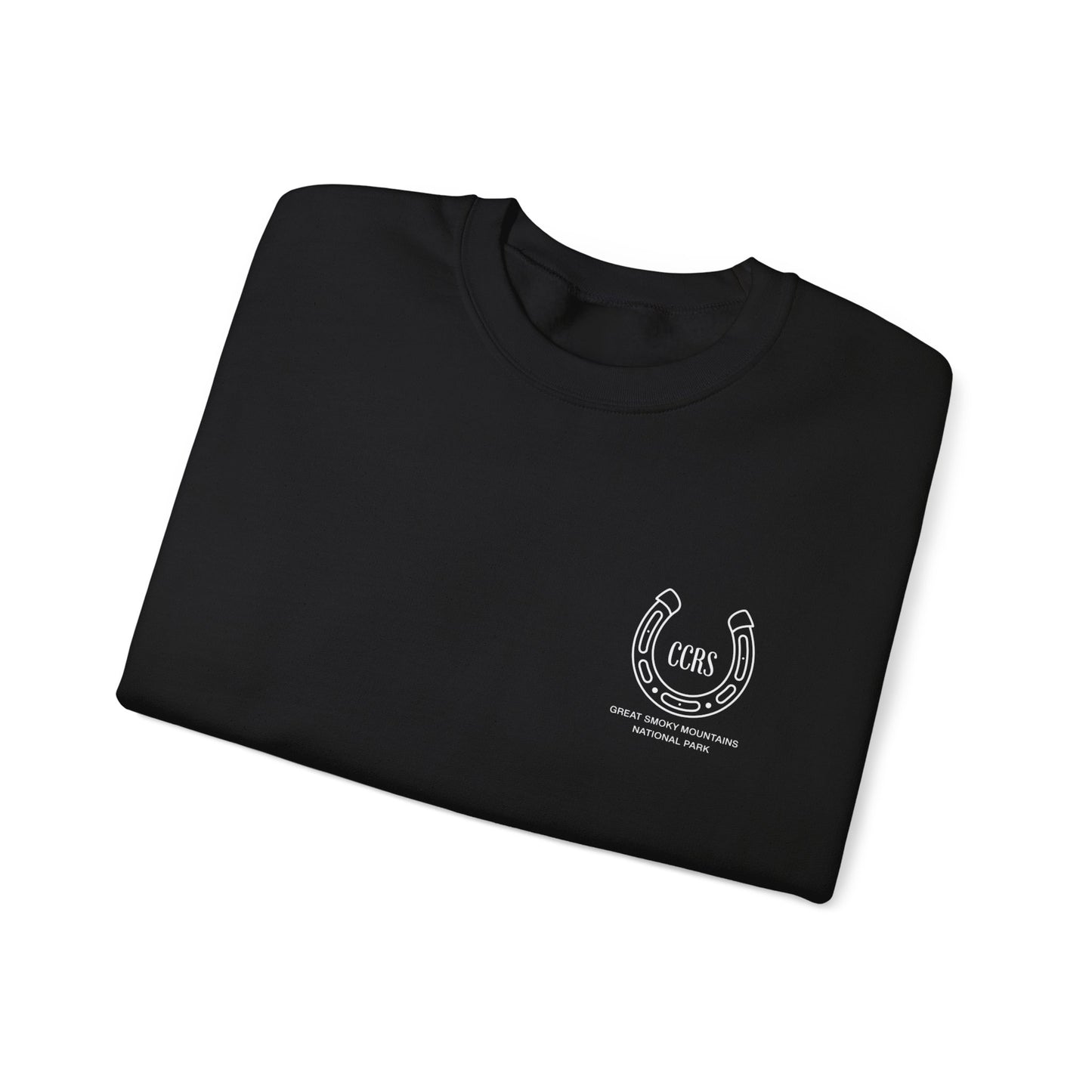 Cades Cove Riding Stables Horsehead Unisex Heavy Blend™ Crewneck Sweatshirt