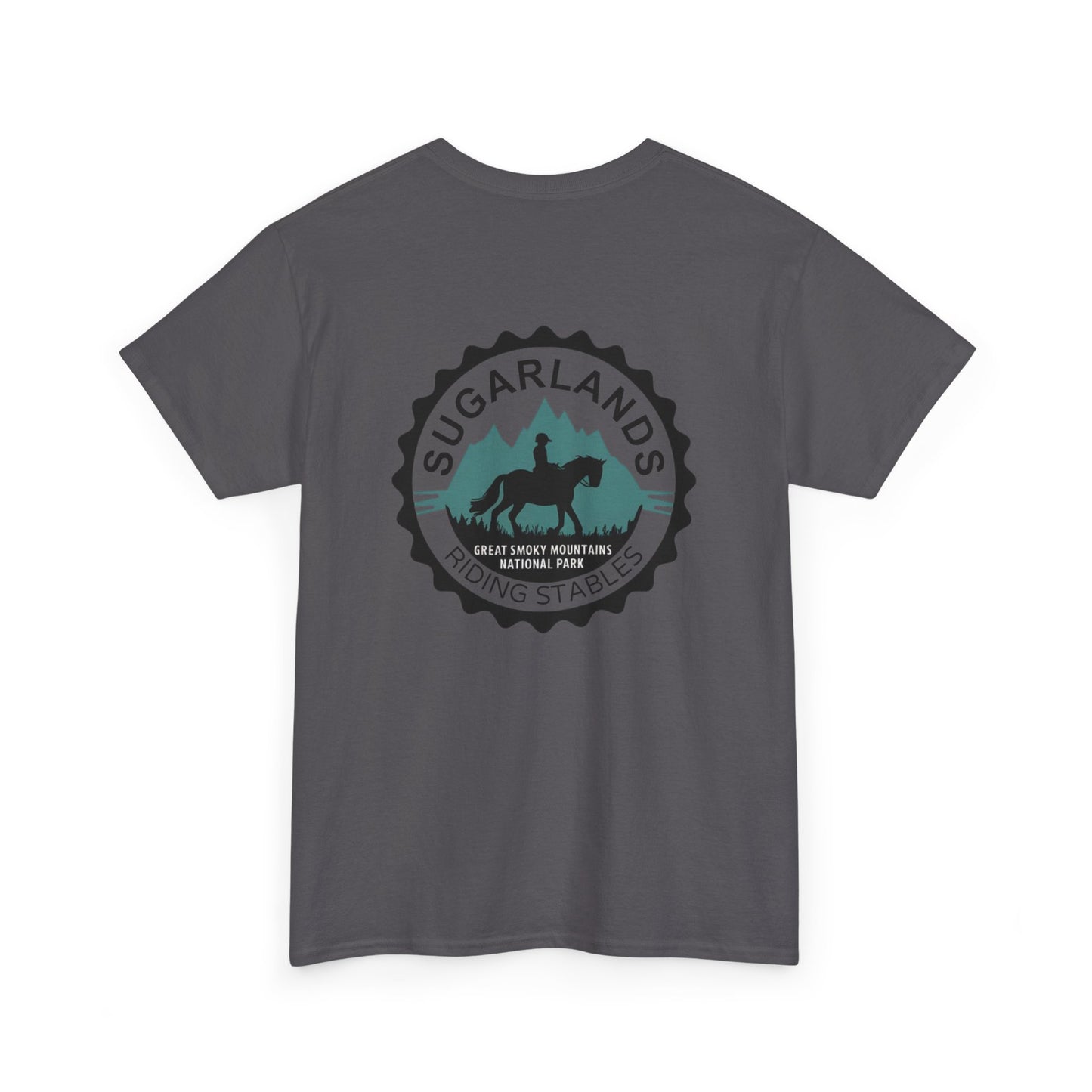 Sugarlands Riding Stables GSMNP Rider Unisex Heavy Cotton Tee