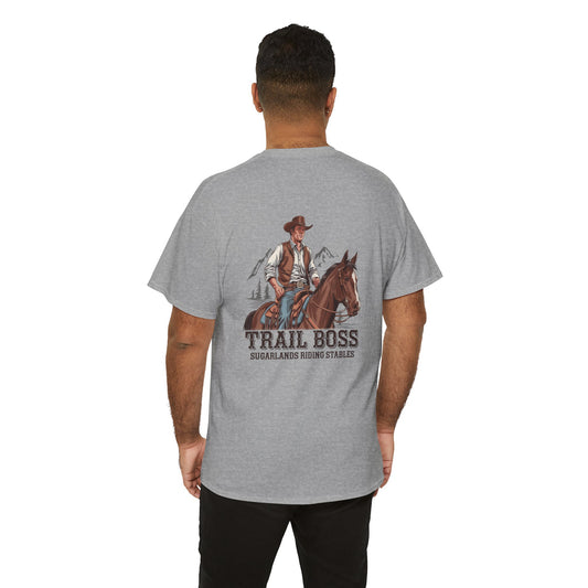 Sugarlands Riding Stables Cowboy Trail Boss Unisex Heavy Cotton Tee