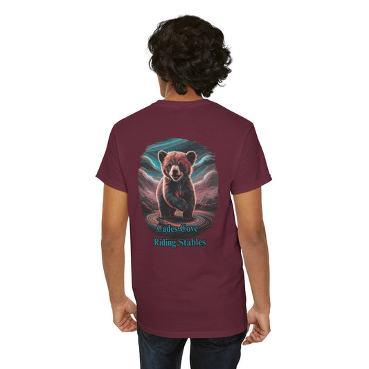 Cades Cove Riding Stables Baby Bear Unisex Heavy Cotton Tee