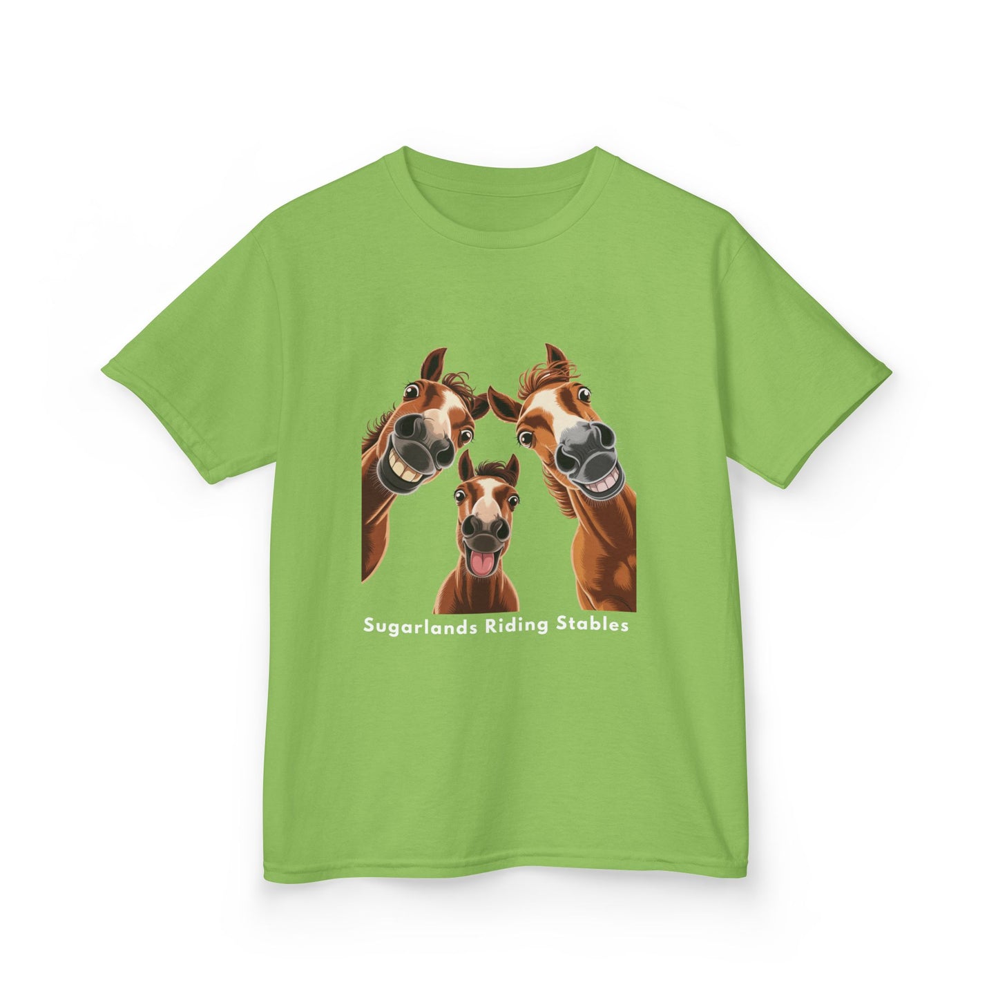 Happy Herd Crew – Funny Horse Faces Sugarlands Riding Stables Shirt