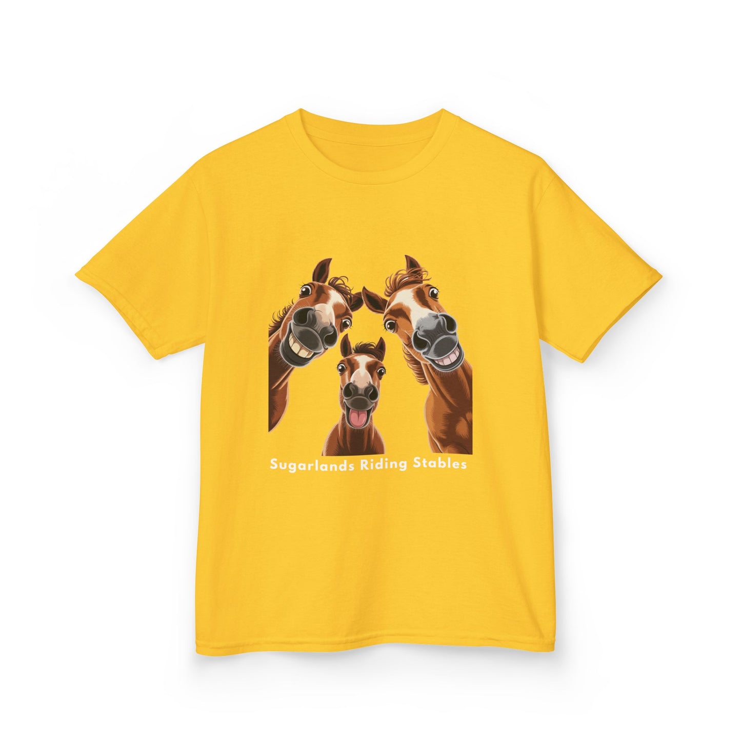 Happy Herd Crew – Funny Horse Faces Sugarlands Riding Stables Shirt