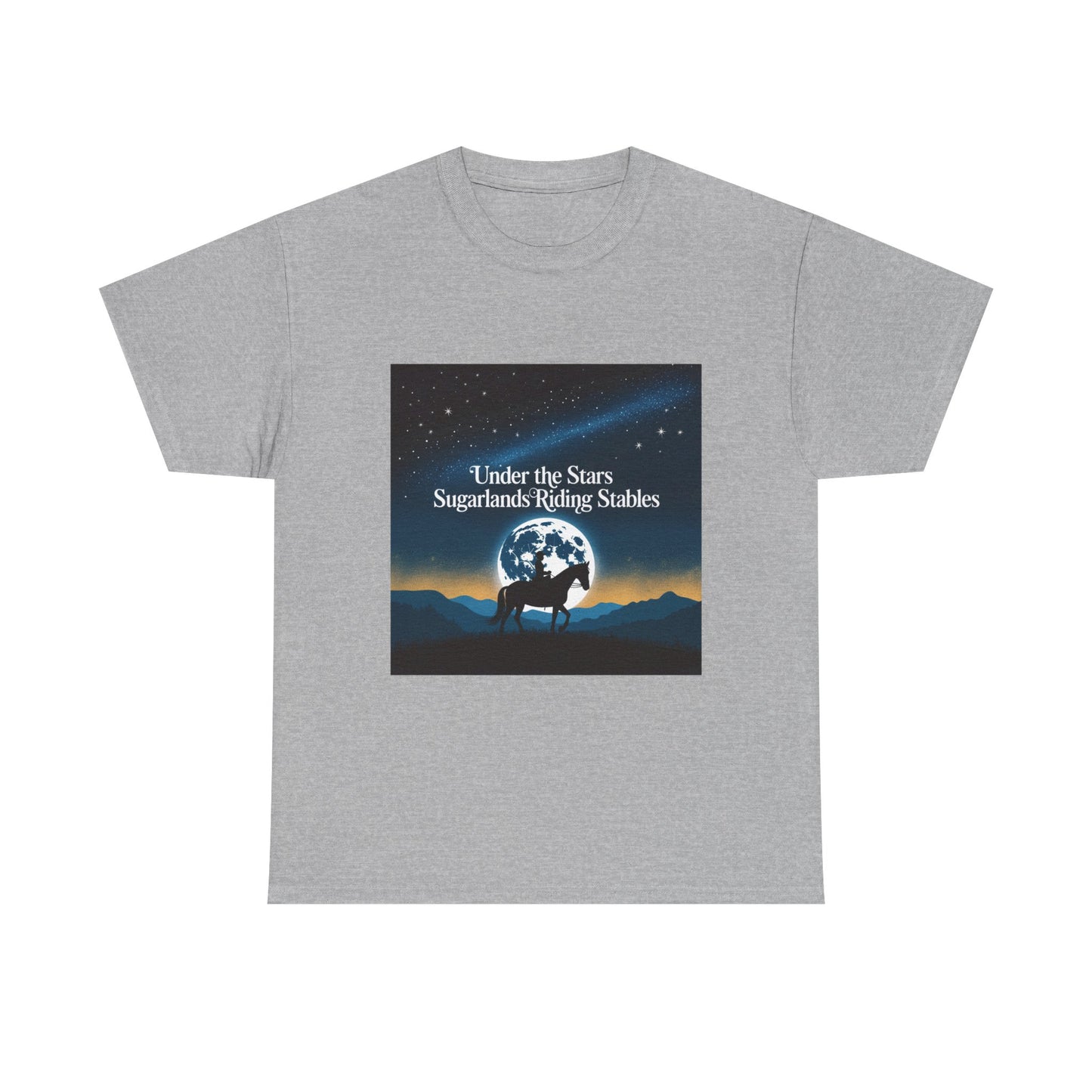 Under the Stars T-Shirt – Sugarlands Riding Stables Gatlinburg Smoky Mountains Horseback Tee
