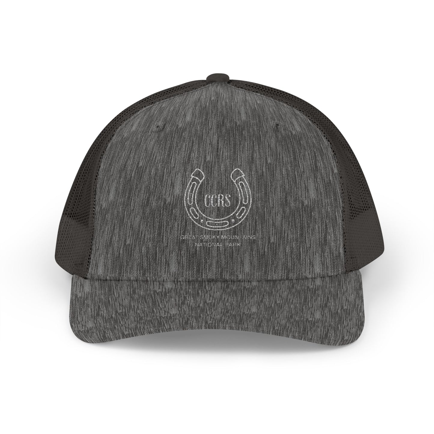 Cades Cove Riding Stables Horseshoe Snapback Trucker Cap