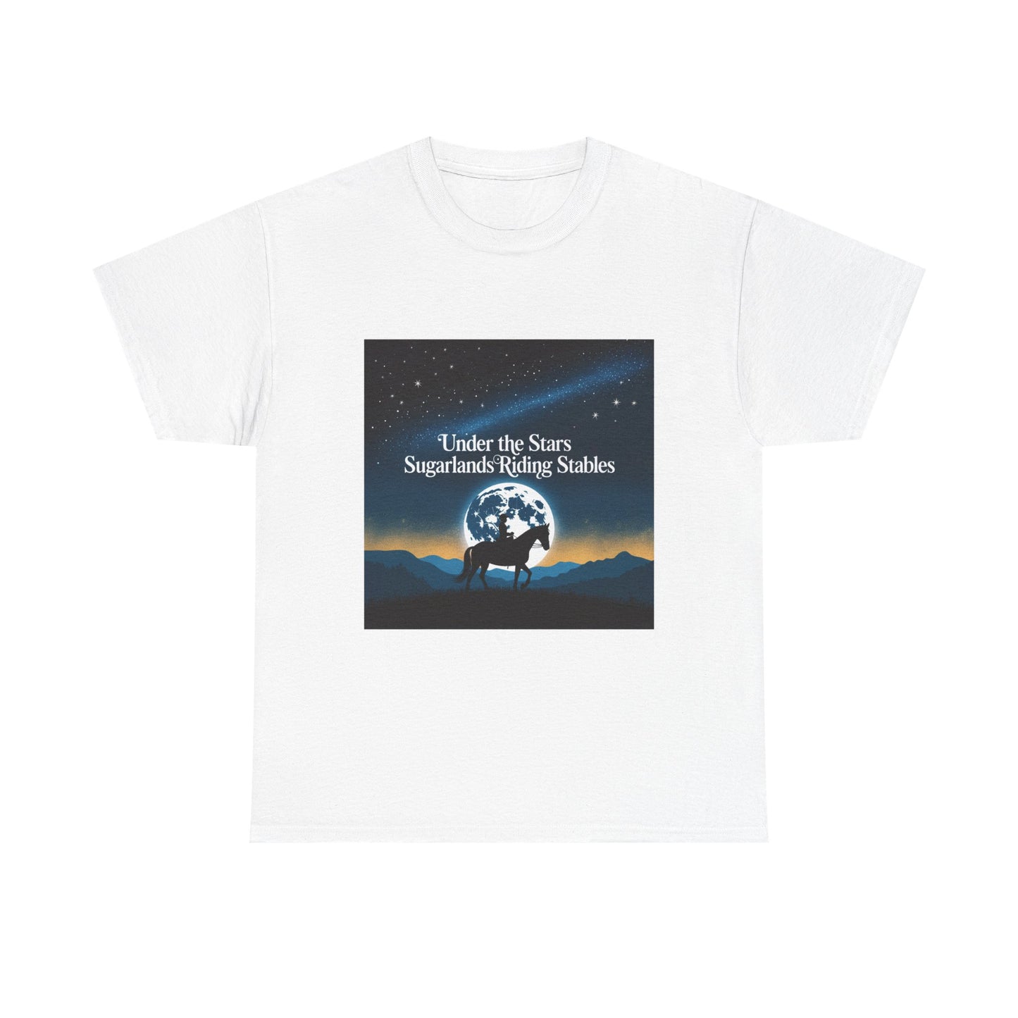 Under the Stars T-Shirt – Sugarlands Riding Stables Gatlinburg Smoky Mountains Horseback Tee