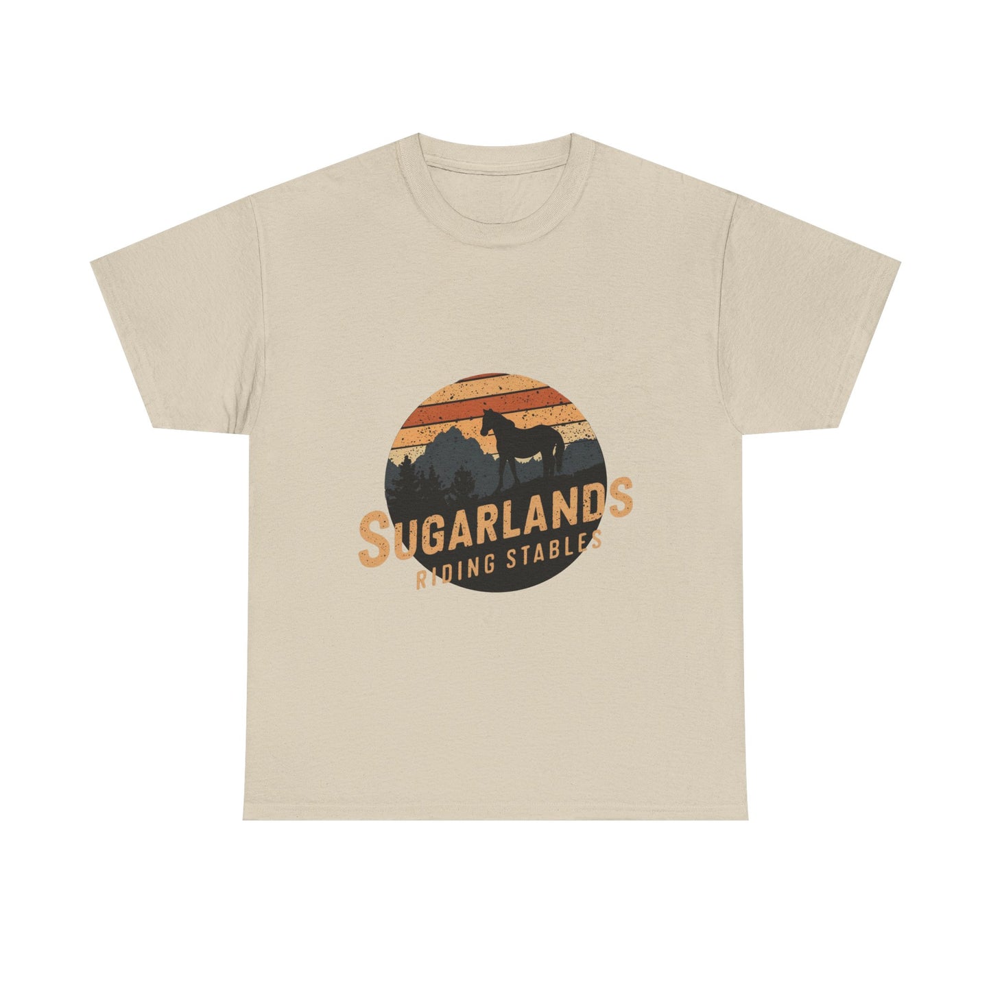 Sugarlands Riding Stables Mountain Horse Unisex Heavy Cotton Tee