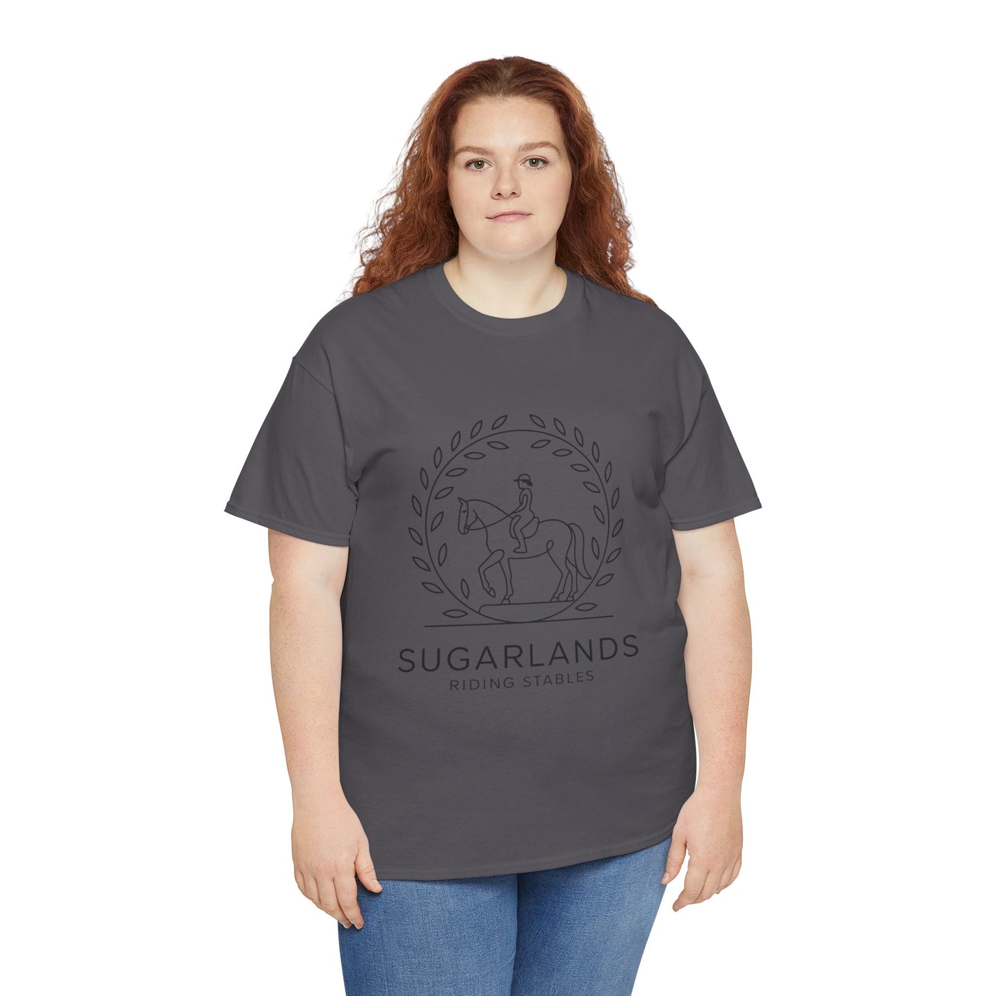 Sugarlands Riding Stables T-Shirt – Gatlinburg Tennessee Minimalist Western Logo Tee