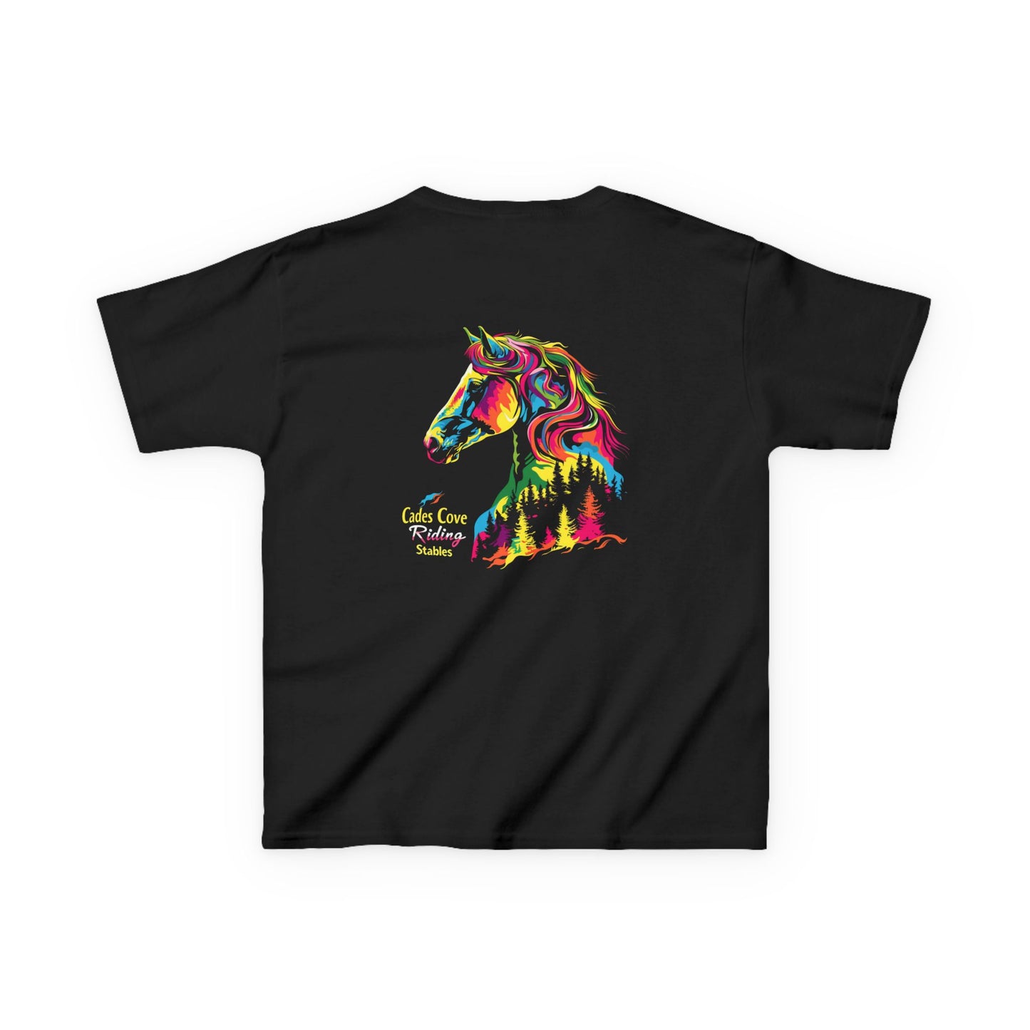 Cades Cove Riding Stables Horsehead Kids Heavy Cotton™ Tee