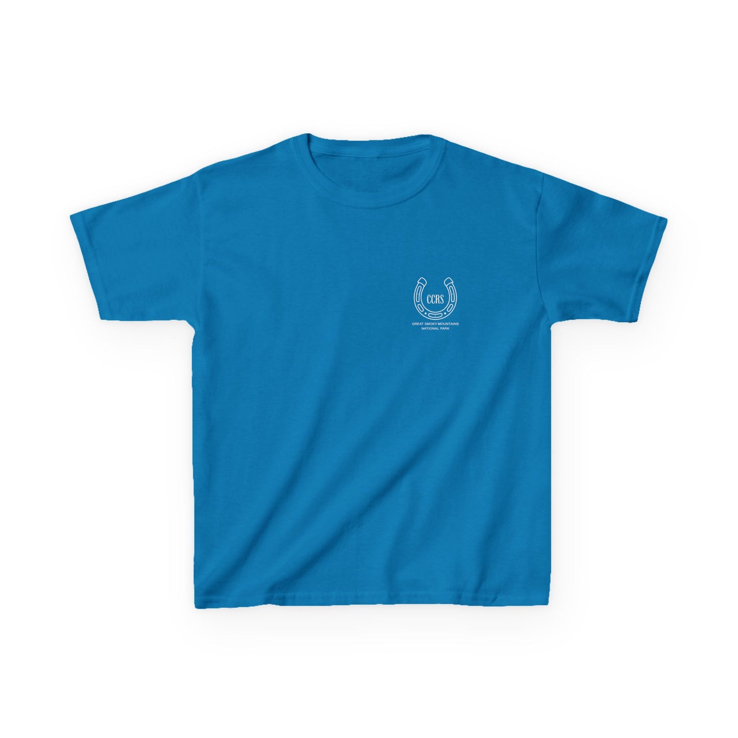 Cades Cove Riding Stables Retro Sunset Kids Heavy Cotton™ Tee