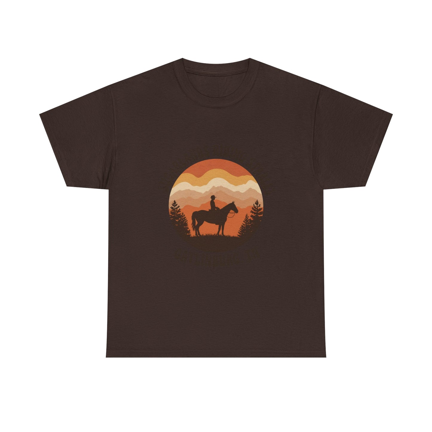 Sugarlands Riding Stables T-Shirt – Gatlinburg Tennessee Sunset Smoky Mountains Tee