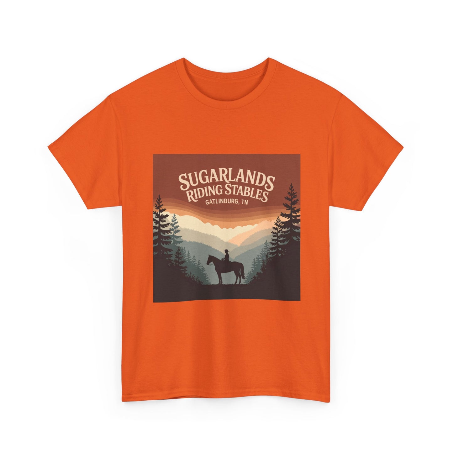 Sugarlands Riding Stables T-Shirt – Gatlinburg Tennessee Smoky Mountains Horseback Tee