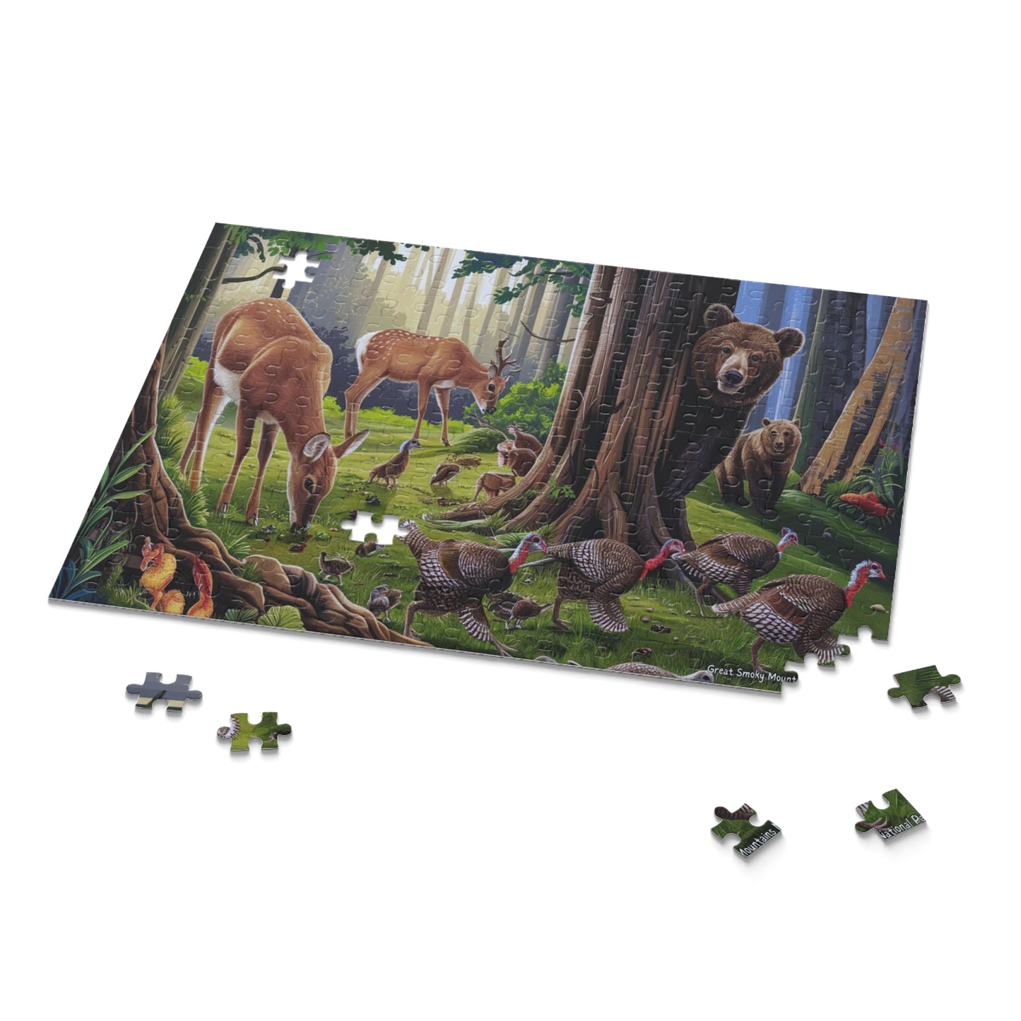 Great Smoky Mountain National Park Animals Puzzle (252, 500-Piece)