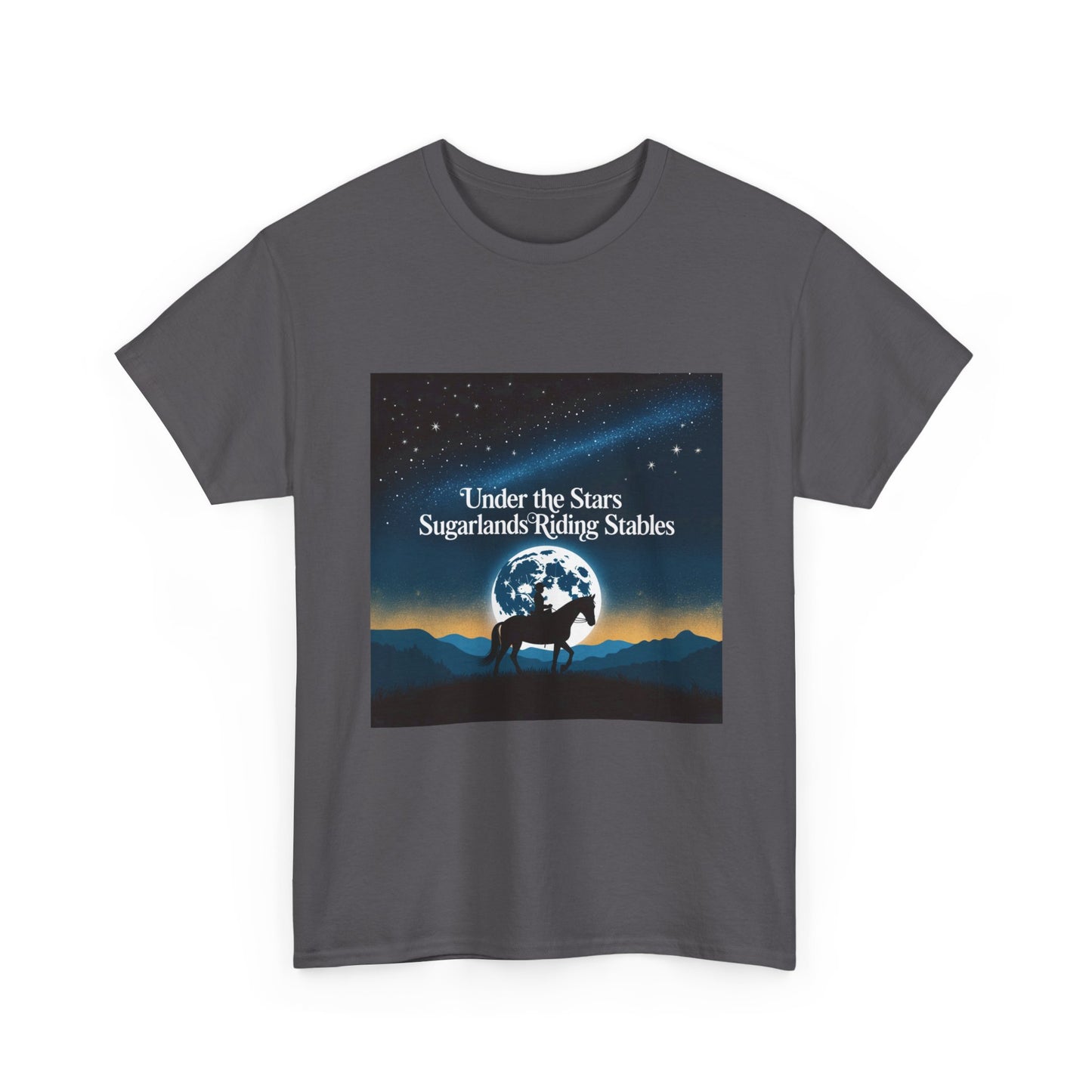 Under the Stars T-Shirt – Sugarlands Riding Stables Gatlinburg Smoky Mountains Horseback Tee