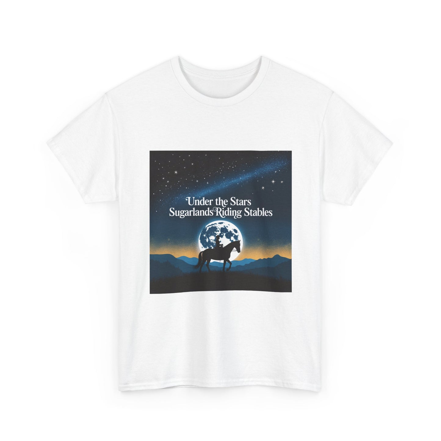 Under the Stars T-Shirt – Sugarlands Riding Stables Gatlinburg Smoky Mountains Horseback Tee