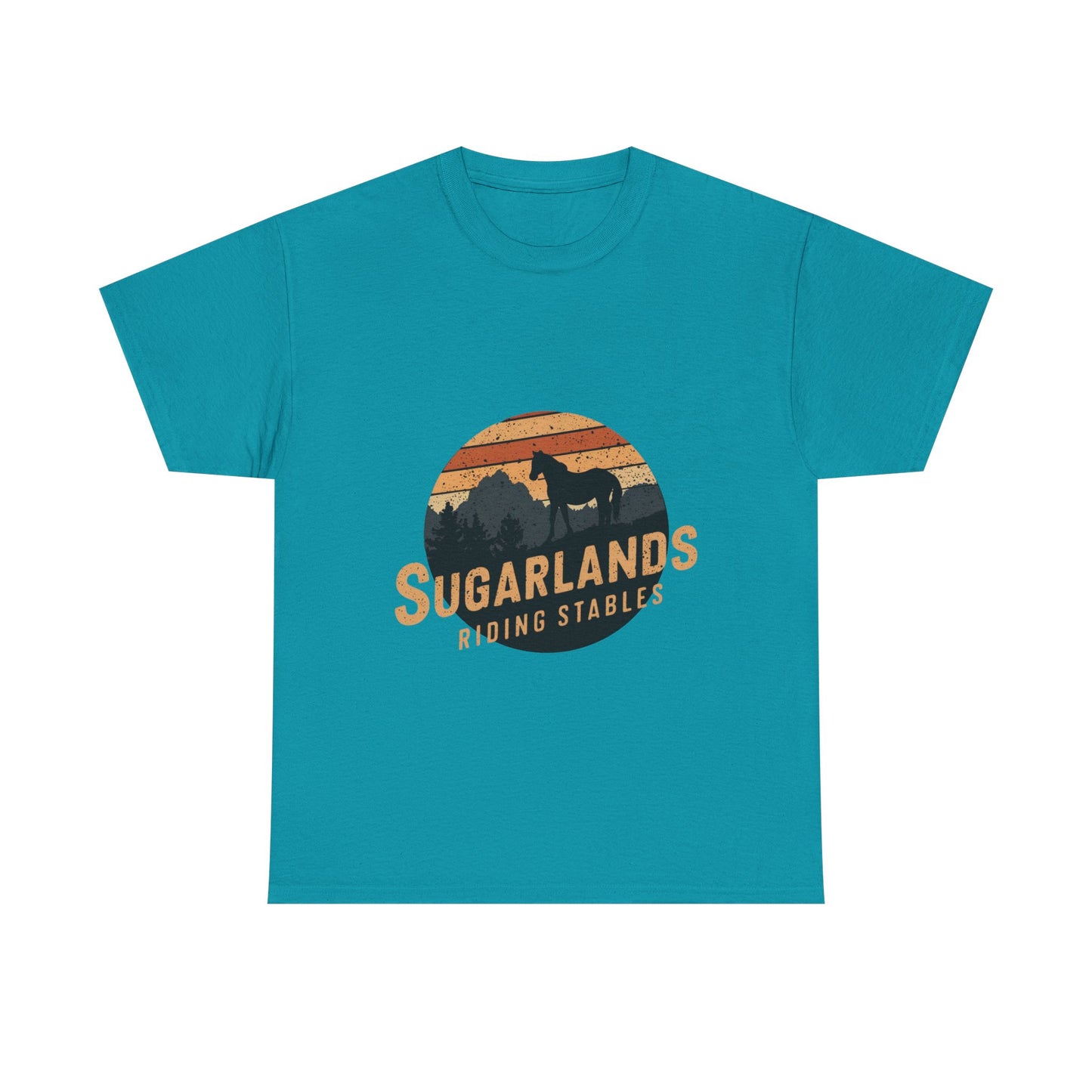 Sugarlands Riding Stables Mountain Horse Unisex Heavy Cotton Tee