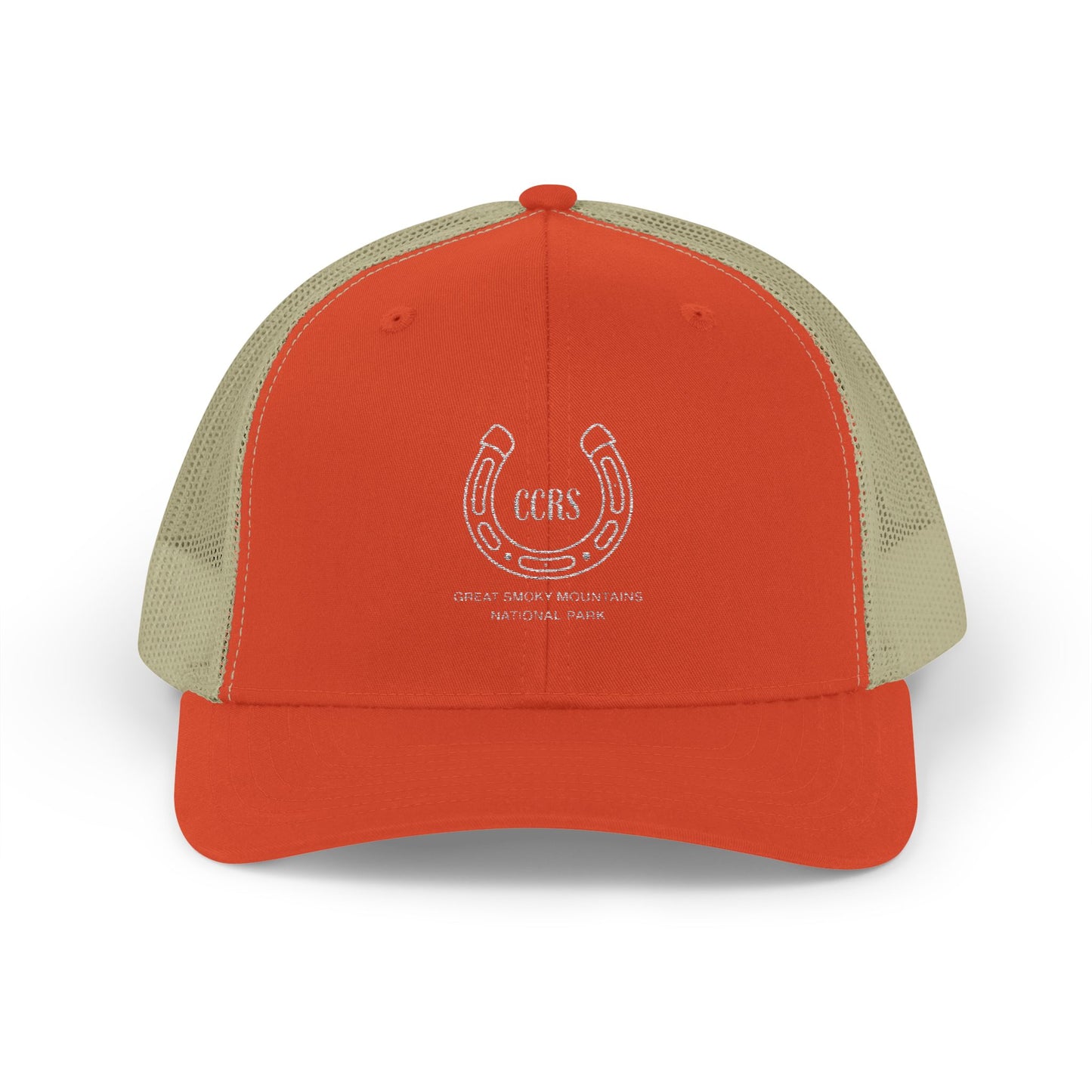Cades Cove Riding Stables Horseshoe Snapback Trucker Cap