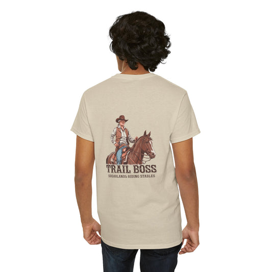 Sugarlands Riding Stables Trail Boss Unisex Heavy Cotton Tee