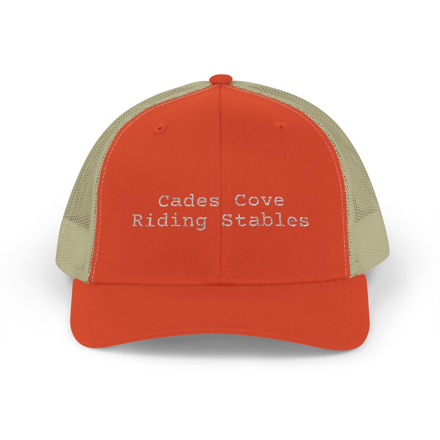Cades Cove Riding Stables Snapback Trucker Cap