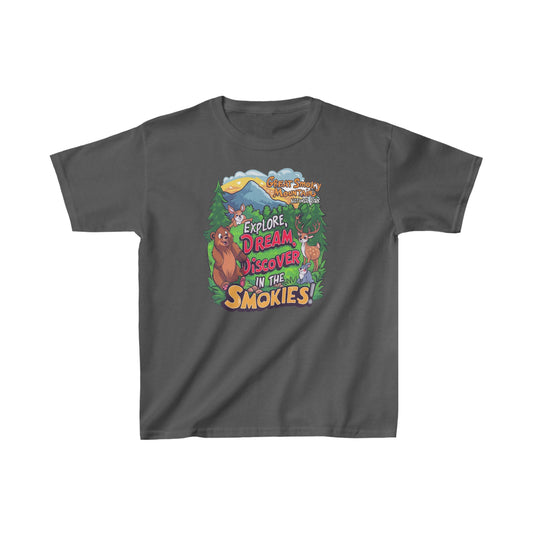 Great Smoky Mountains National Park Explore, Kids Heavy Cotton™ Tee