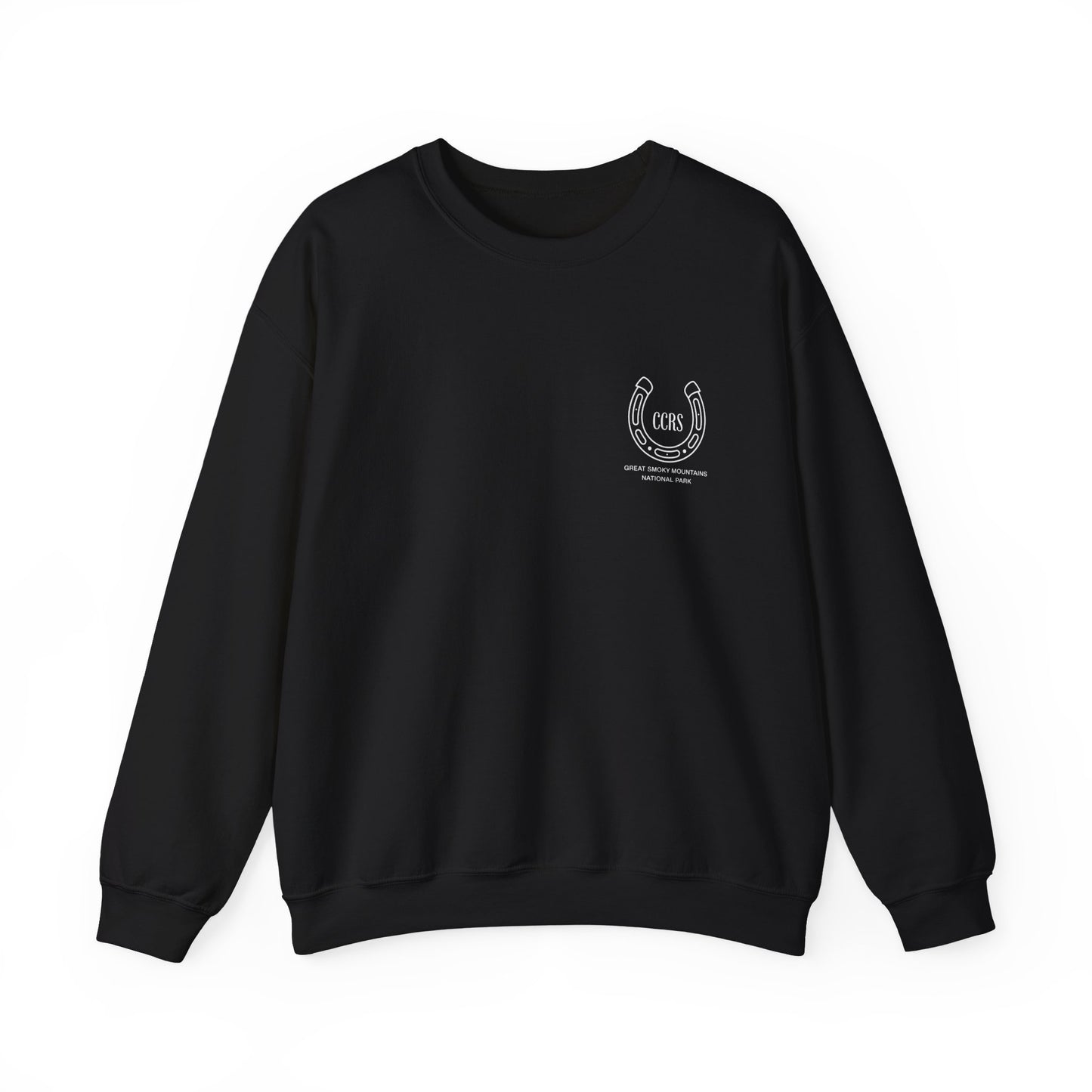 Cades Cove Riding Stables Horsehead Unisex Heavy Blend™ Crewneck Sweatshirt