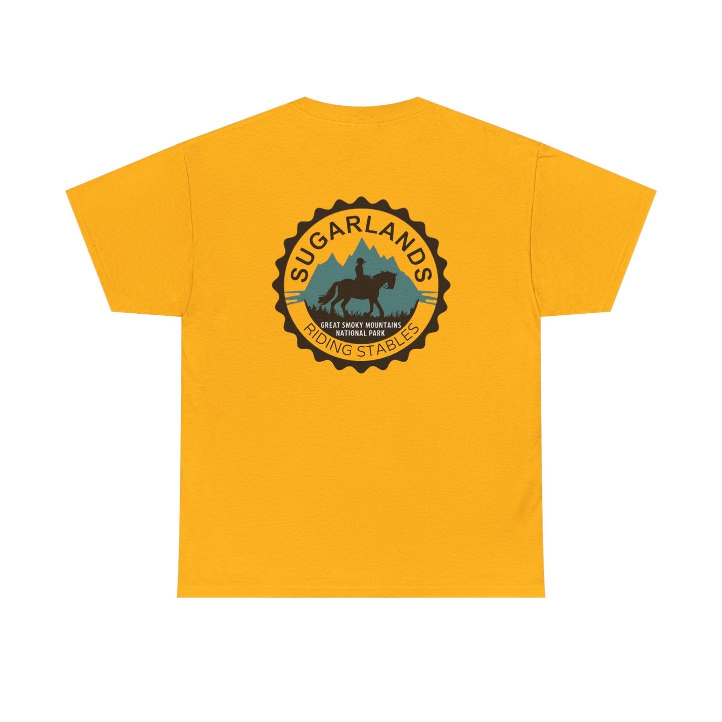 Sugarlands Riding Stables GSMNP Rider Unisex Heavy Cotton Tee