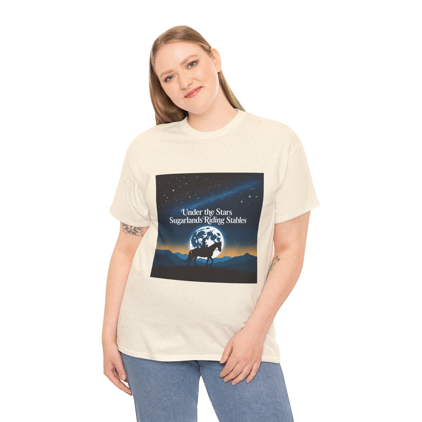 Under the Stars T-Shirt – Sugarlands Riding Stables Gatlinburg Smoky Mountains Horseback Tee
