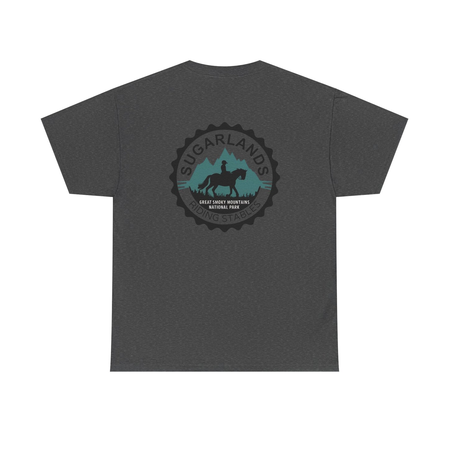 Sugarlands Riding Stables GSMNP Rider Unisex Heavy Cotton Tee