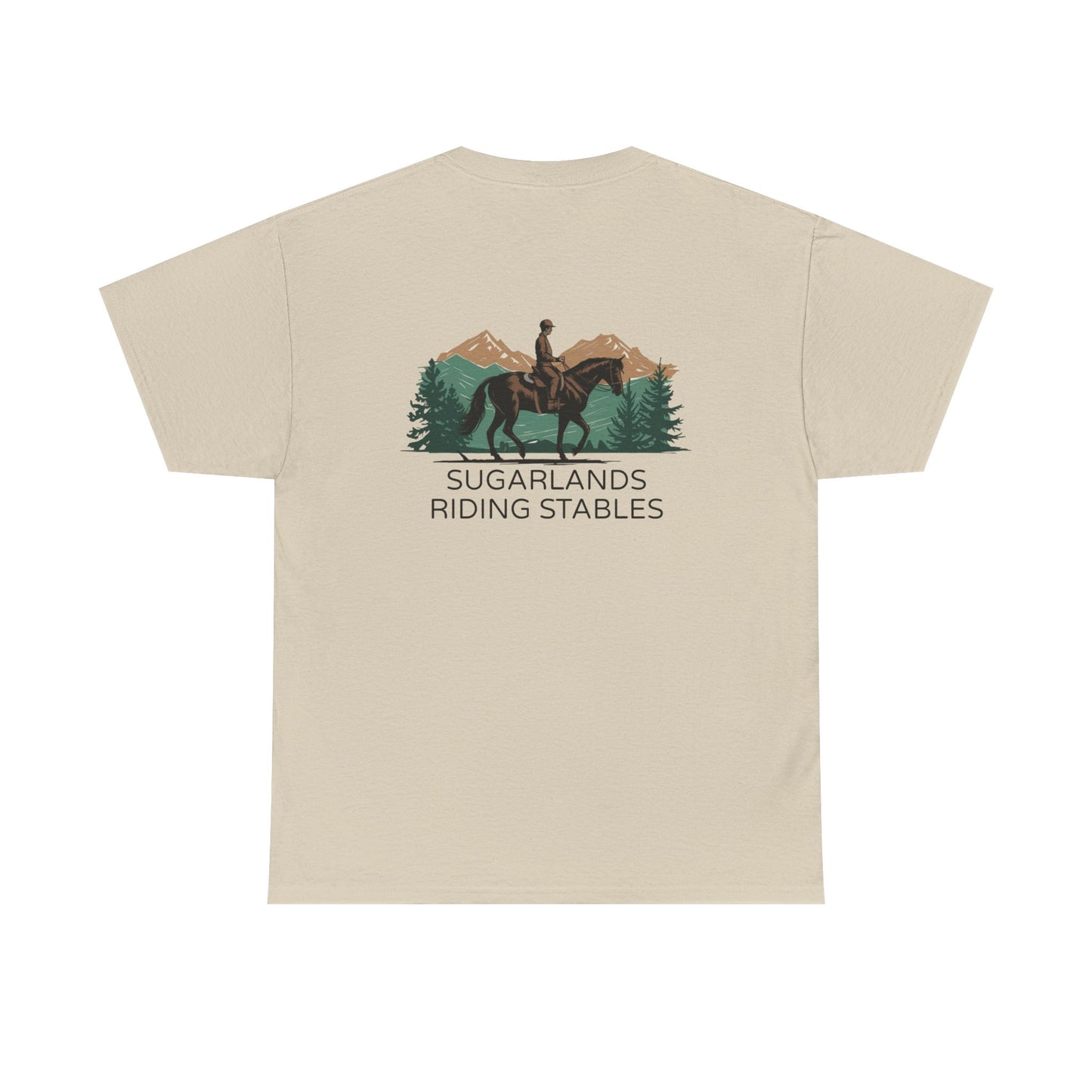 Sugarlands Riding Stables Mountain Rider Unisex Heavy Cotton Tee