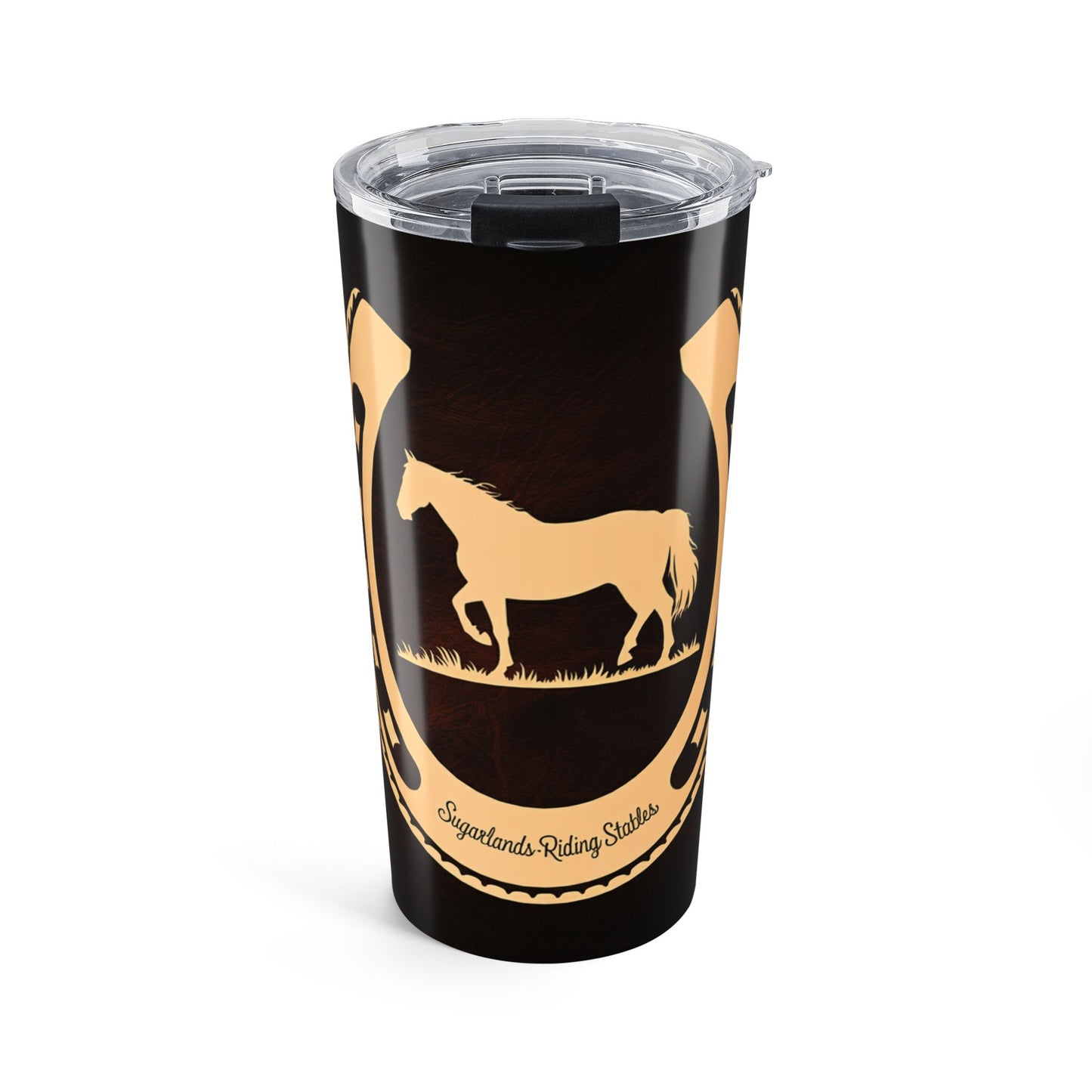 Golden Horseshoe – Sugarlands Riding Stables Tumbler Design 20oz
