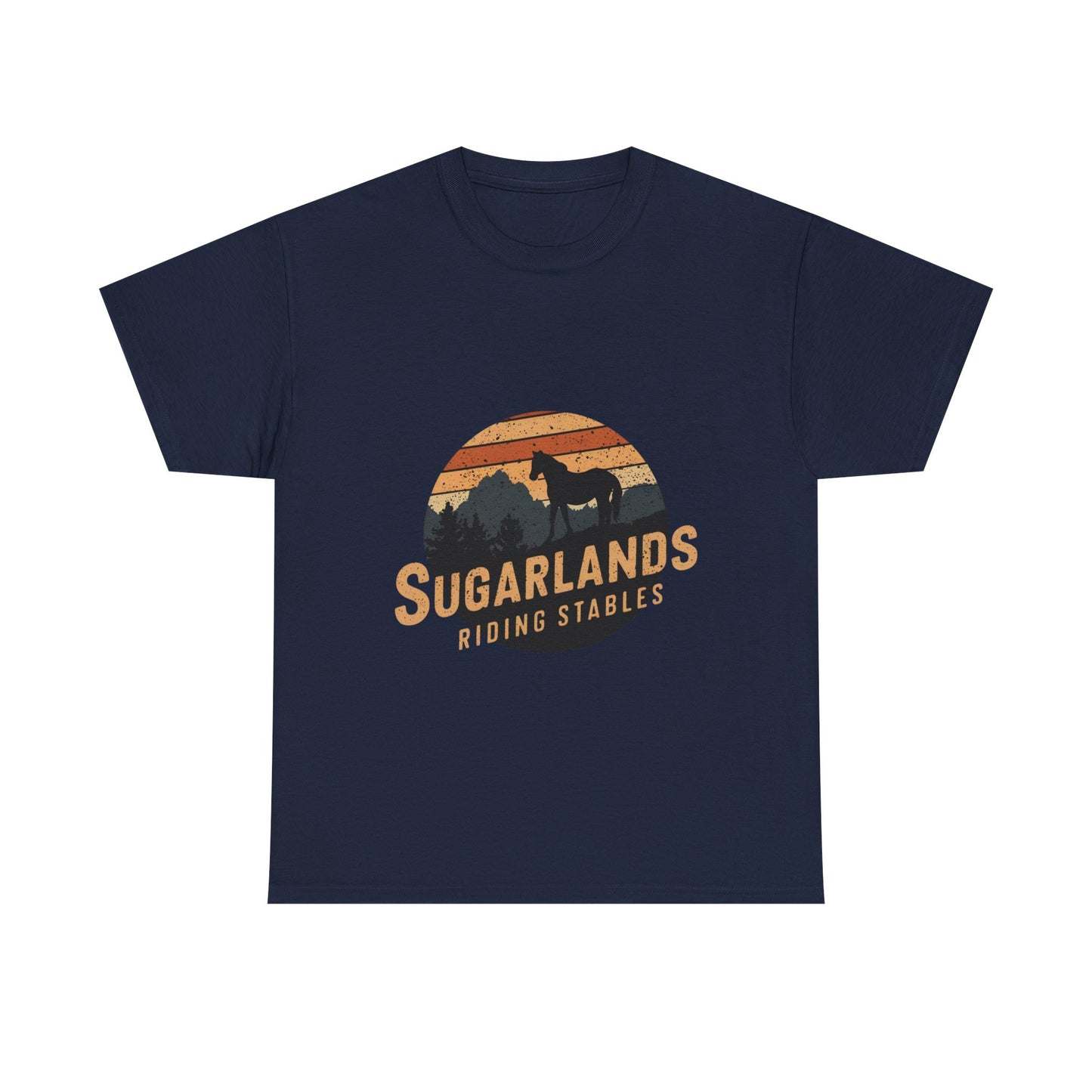 Sugarlands Riding Stables Mountain Horse Unisex Heavy Cotton Tee