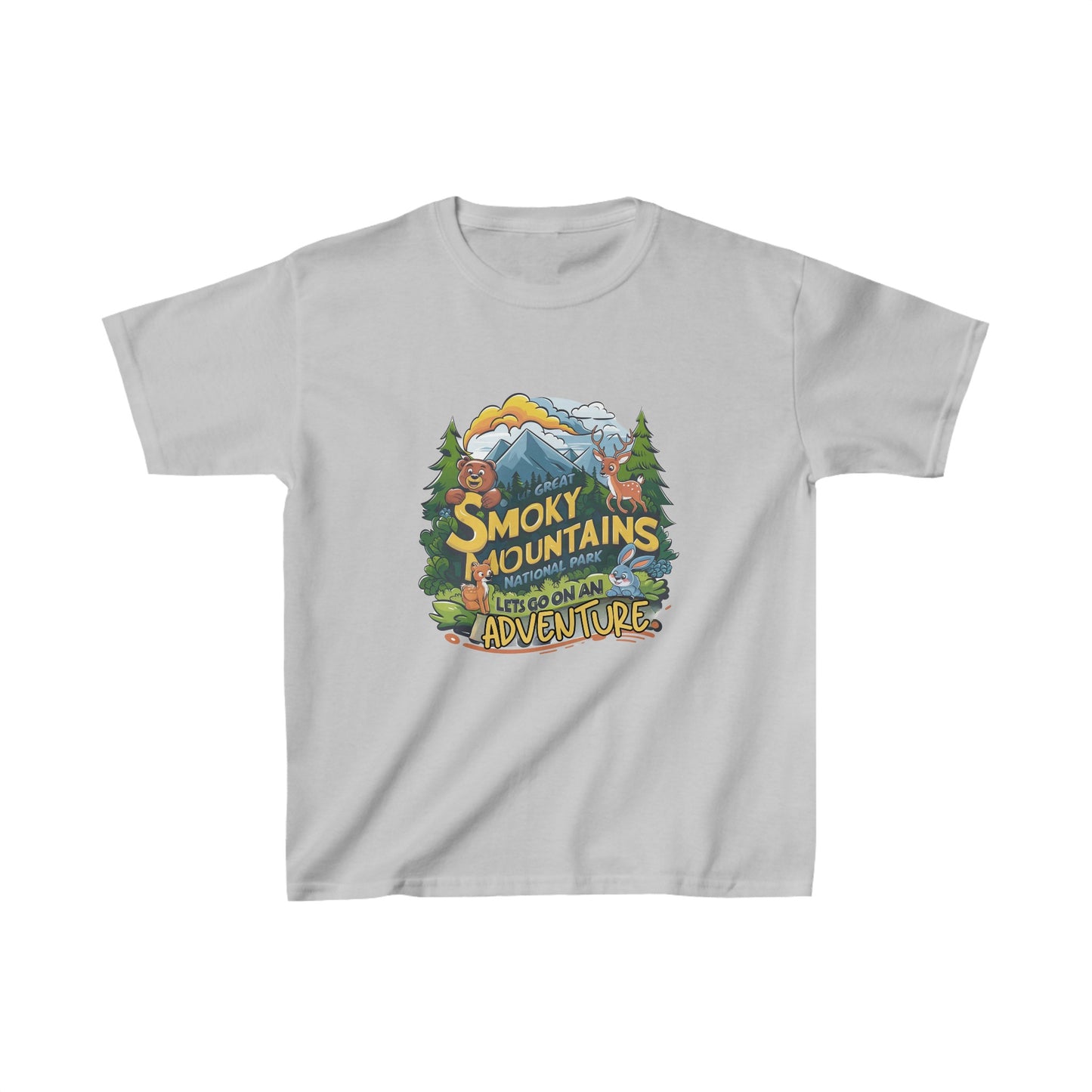 Great Smoky Mountains National Park Adventure Kids Heavy Cotton™ Tee