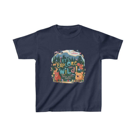 Great Smoky Mountains National Park Explore Kids Heavy Cotton™ Tee