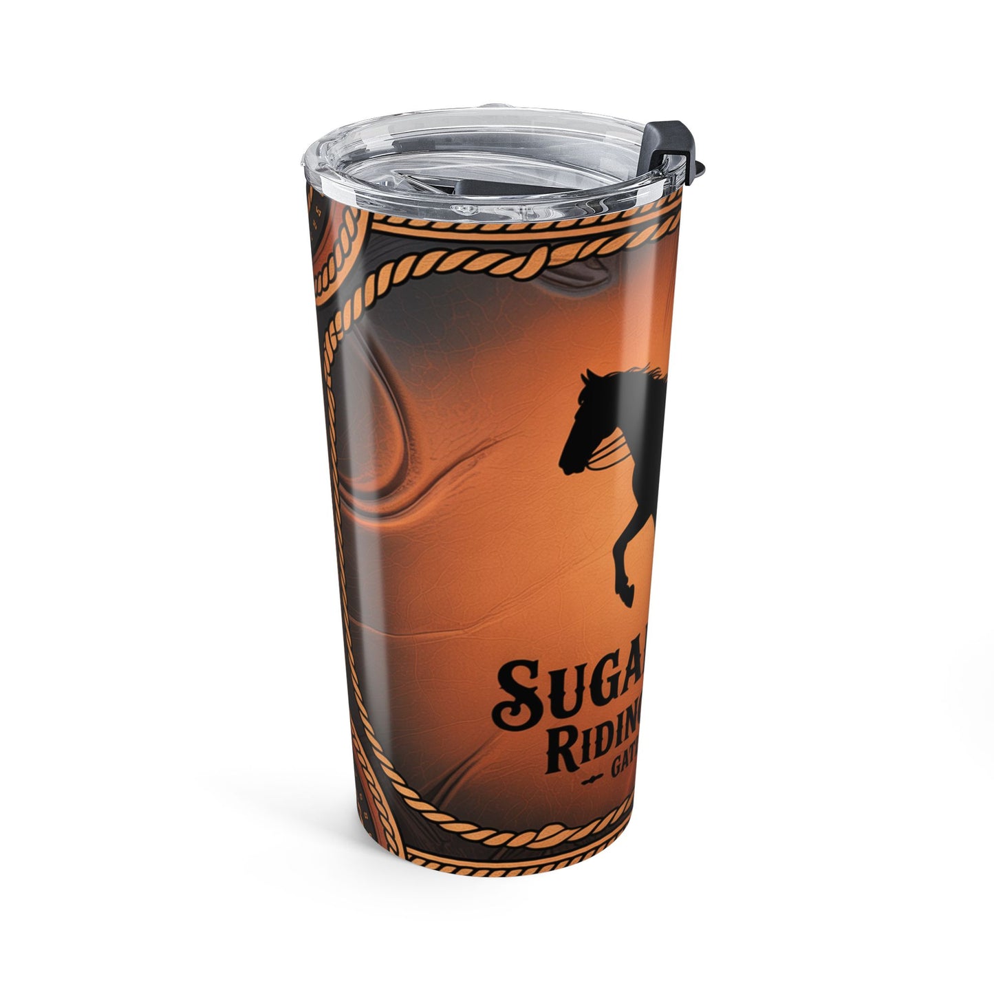 Heritage Rider Design – Sugarlands Riding Stables Tumbler 20oz