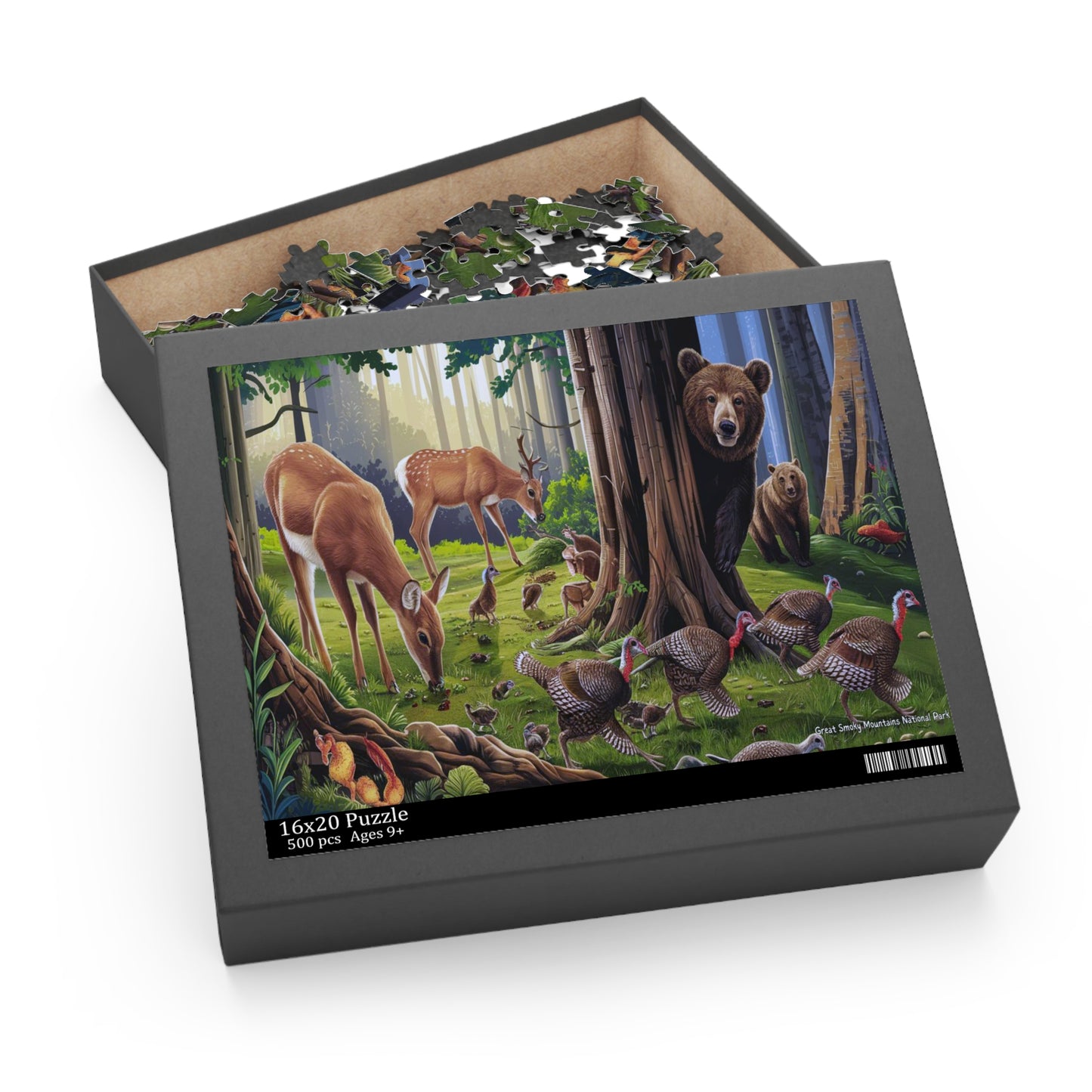 Great Smoky Mountain National Park Animals Puzzle (252, 500-Piece)