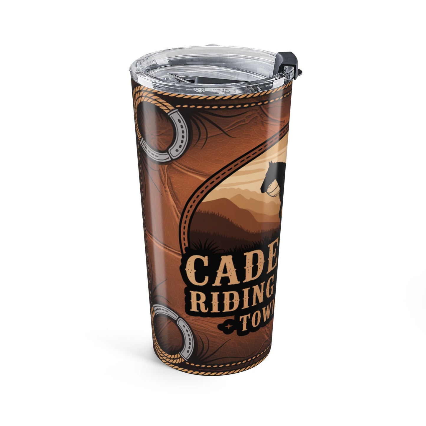 Cades Cove Western Heritage Pattern Tumbler 20oz