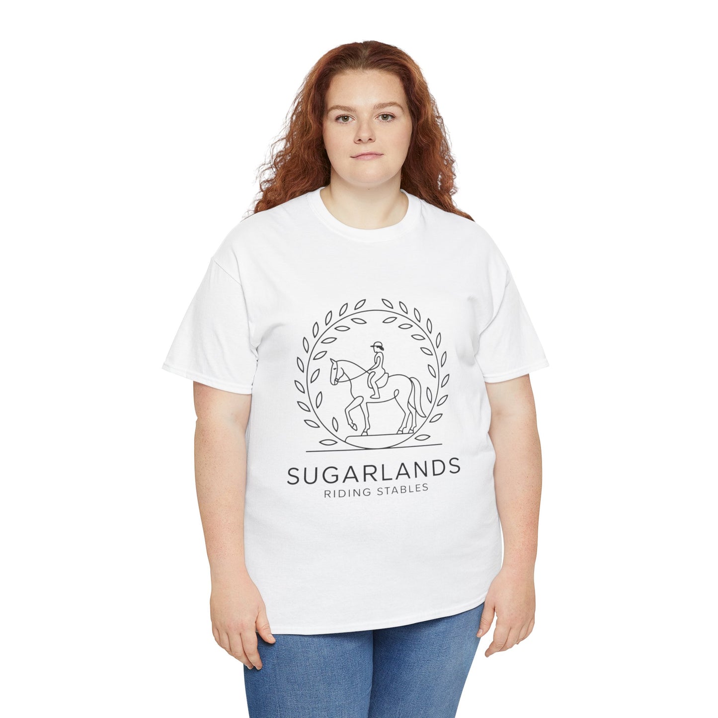Sugarlands Riding Stables T-Shirt – Gatlinburg Tennessee Minimalist Western Logo Tee