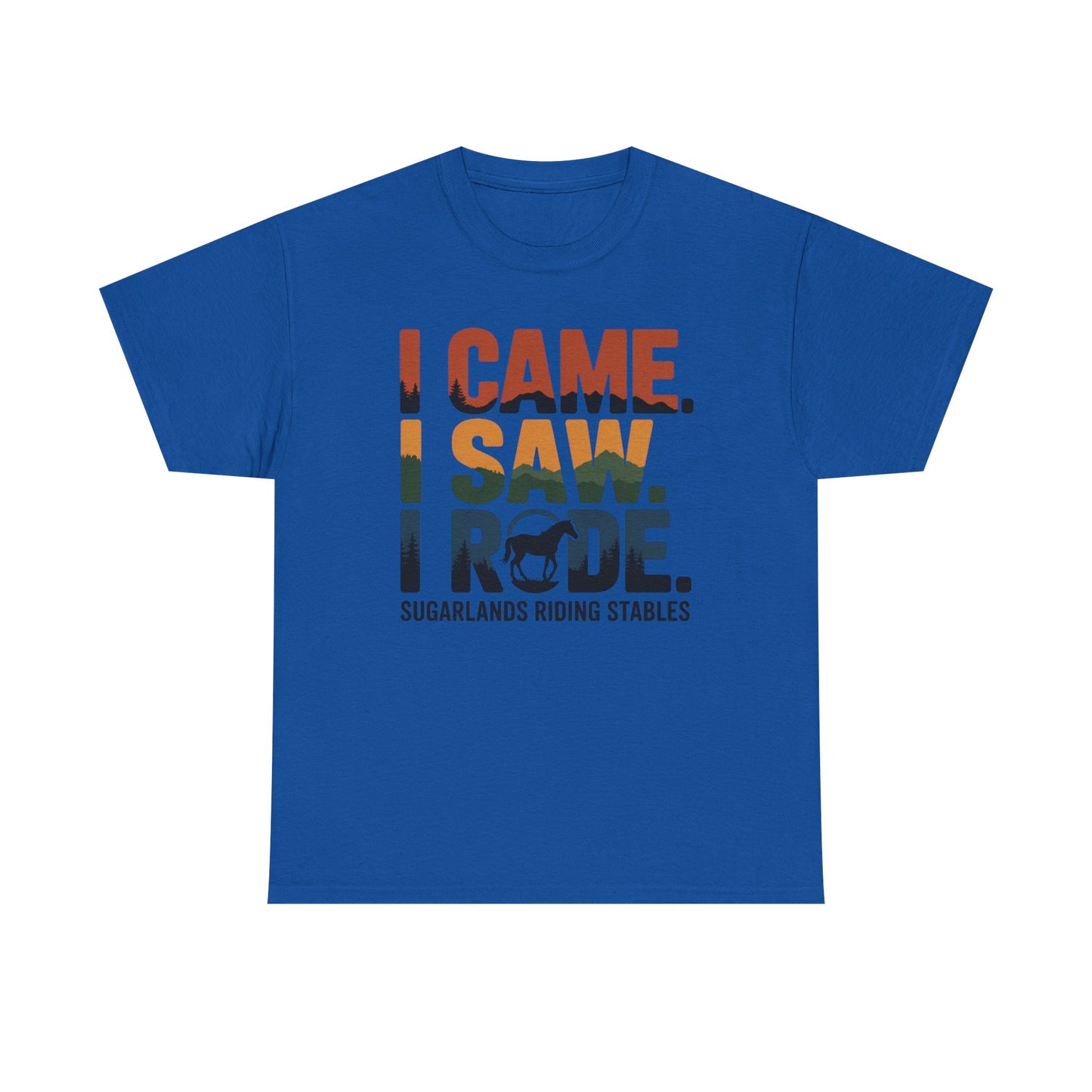 I Came. I Saw. I Rode. Horseback Riding T‑Shirt