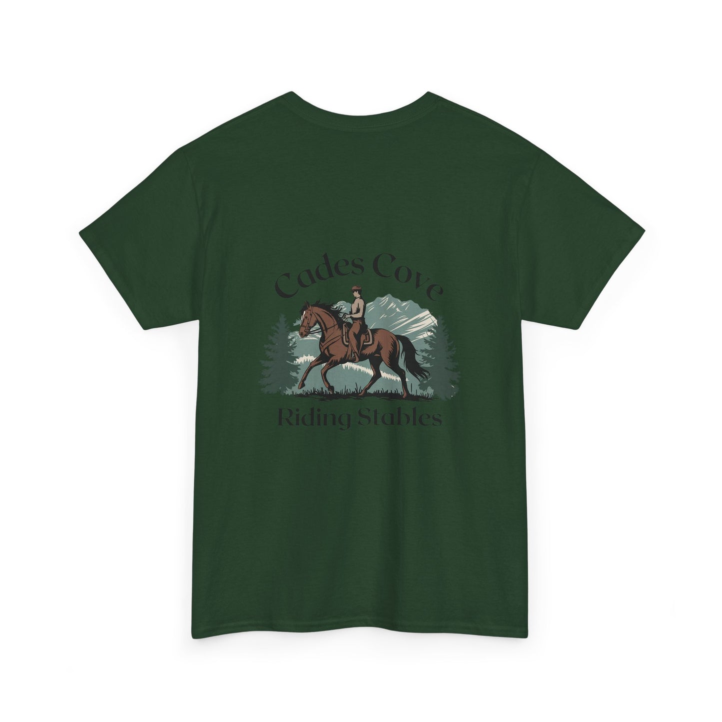 Cades Cove Riding Stables Horseback Rider