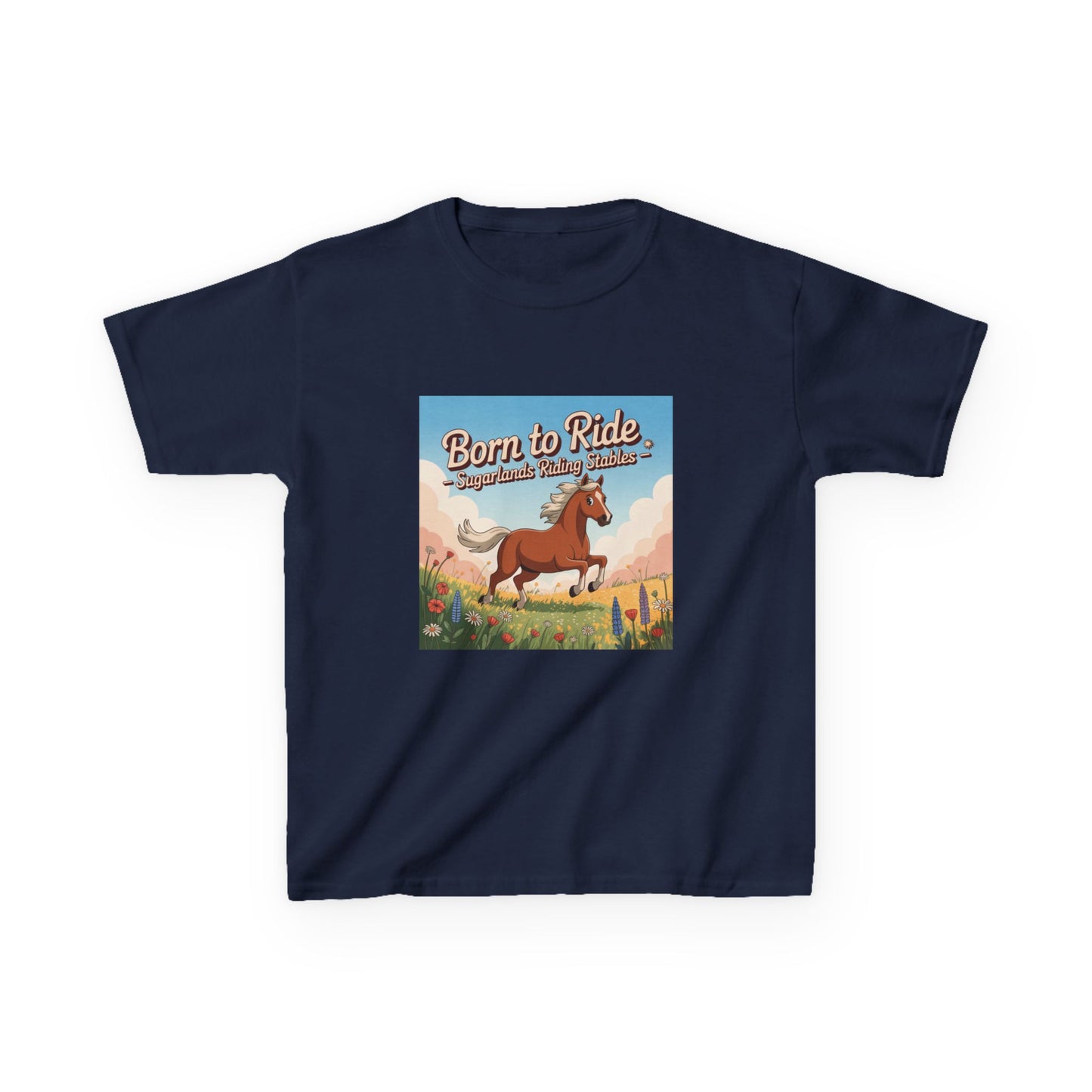 Sugarlands Riding Stables Born to Ride Kids Heavy Cotton™ Tee