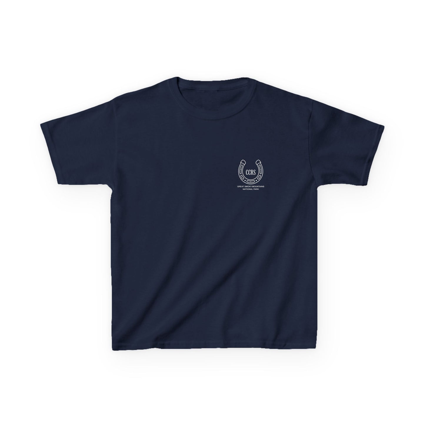 Cades Cove Riding Stables Retro Sunset Kids Heavy Cotton™ Tee