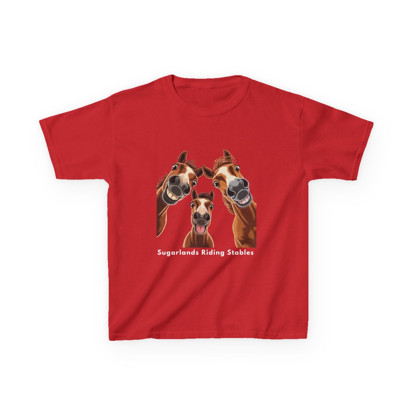 Happy Herd Crew – Funny Horse Faces Sugarlands Riding Stables Shirt