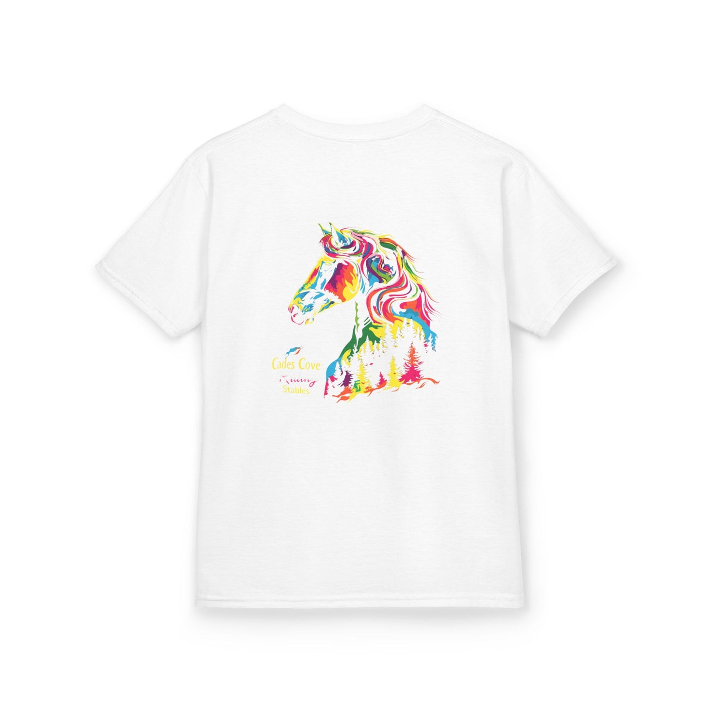 Cades Cove Riding Stables Horsehead Kids Heavy Cotton™ Tee
